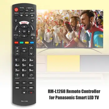 

Smart LED TV Remote Control RM-L1268 for Panasonic Netflix N2Qayb00100 Television Remote Control Replacement Home TV Accessories