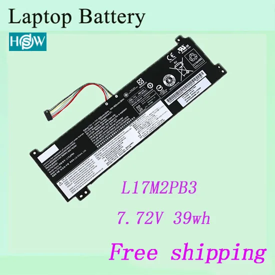 100% Фирменная Новинка L17M2PB3 Аккумулятор для ноутбука lenovo L17L2PB3 L17L2PB4 L17C2PB3 L17C2PB4