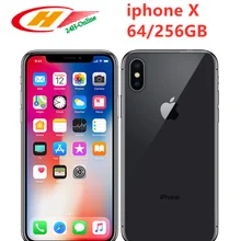 Apple iPhone X Unlocked Face ID LTE 5.8 inch Hexa Core IOS RAM 3GB ROM 64/ 256GB Fingerprint