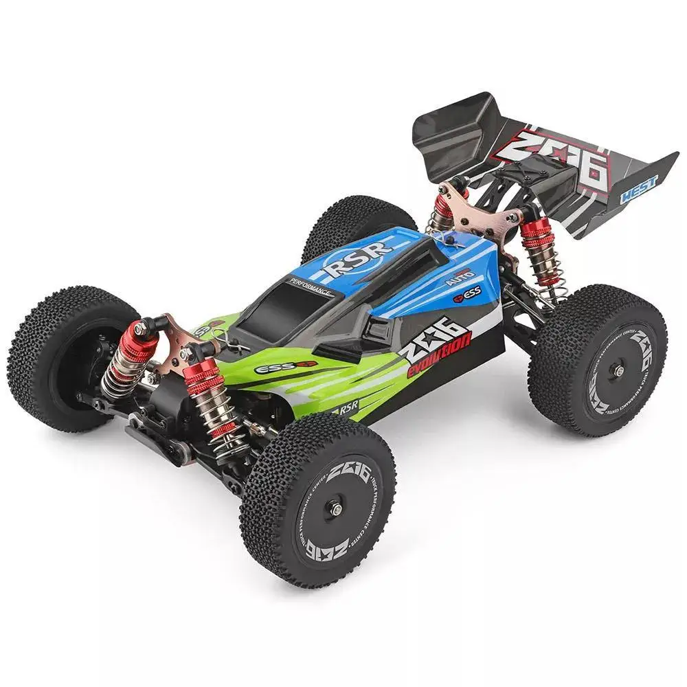 Wltoys 144001 1/14 2,4 г р/у Багги 4WD высокое Скорость гоночный автомобиль RC модели автомобилей до 60 км/ч Радиоуправляемый гоночный автомобиль 550 мотор RC внедорожного автомобиля РТР дистанционного управления