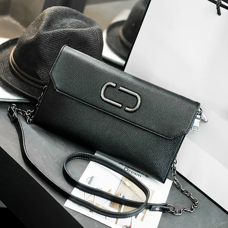 

2019 Summer New Style Europe And America WOMEN'S Shoulder Bag Fashion Genuine Leather Hand Grab Bag Oblique Hand Square Sling Ba