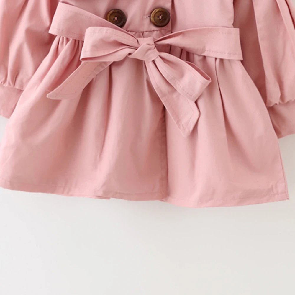 Детская куртка; casaco infantil; пальто для маленьких девочек; коллекция года; сезон весна; Jas; Тренч для малышей; ветровка с двойной грудью для девочек; детская куртка для От 1 до 4 лет
