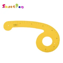 Règles à courbes de couture en plastique 35cm, pour les emmanchures, pour dessiner le col, l'anneau à Clip, les fournitures de couture des vagues de pantalon # 6035B