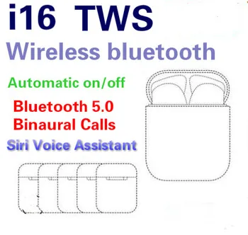 

Macaron i16 TWS Mini In ear Wireless Bluetooth 5.0 Earphone With Mic Earphone Sports Game Earphones For All Smart Phones