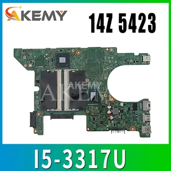 

Laptop motherboard For DELL Inspiron 14Z 5423 I5-3317U SR0N8 Mainboard CN-0MRRJR 0MRRJR DMB40 11289-1