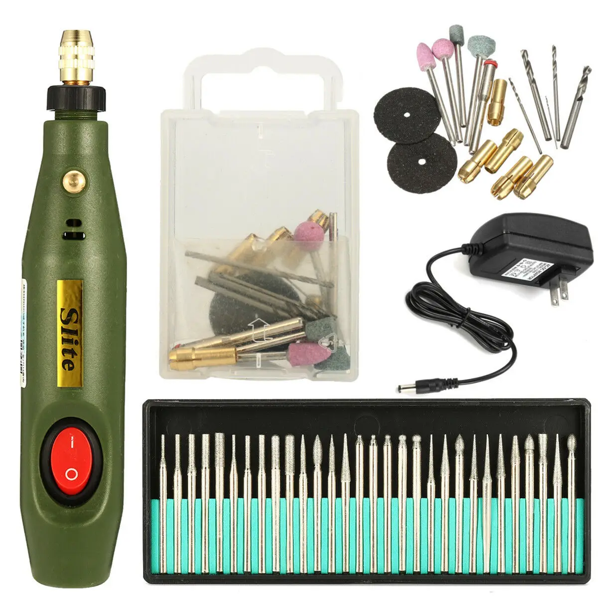 

Top selling Portable Mini Electric Wood Carving Tools Set + 30PCS Diamond Drill Wood Carving 2020 new arrival Grinding Machine