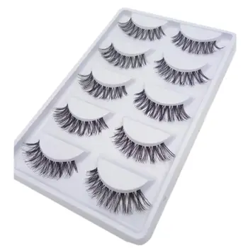 

10pcs 3D Mink Hair False Eyelashes Wispy Fluffy Long Natural Eye Lashes Fake Lashes Individual Eyelashes Long Lashes