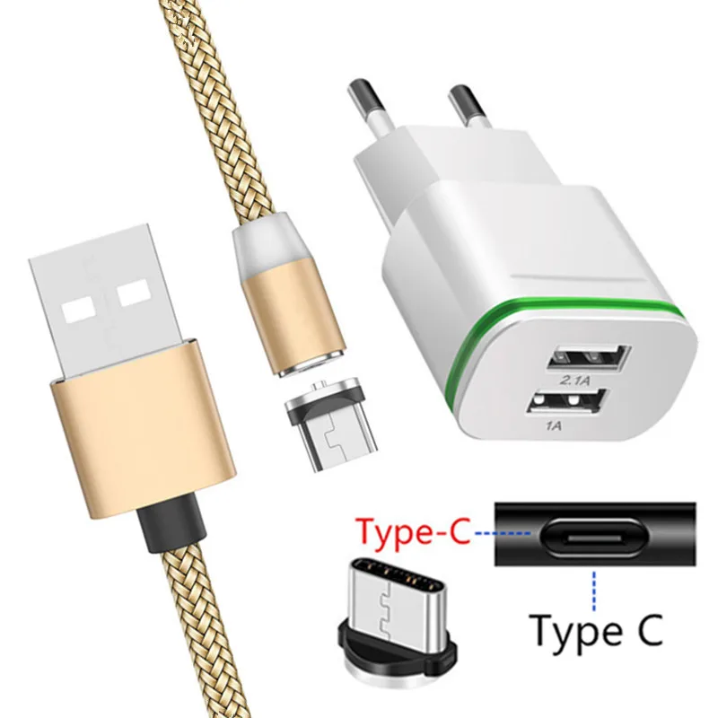 

For Samsung galaxy A50 Honor 9X View 10 20 Pro Xiaomi Mi A3 CC9 Redmi Note 7 Magnetic Type C Charge Cable LED light USB Charger