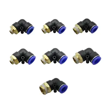 

Pneumatic Pipe Connector 14mm 16mm OD Hose Pipe 1/4" 3/8" 1/2" 3/4" Male Thread L Shape Adapters Pneumatic Pipe Fittings