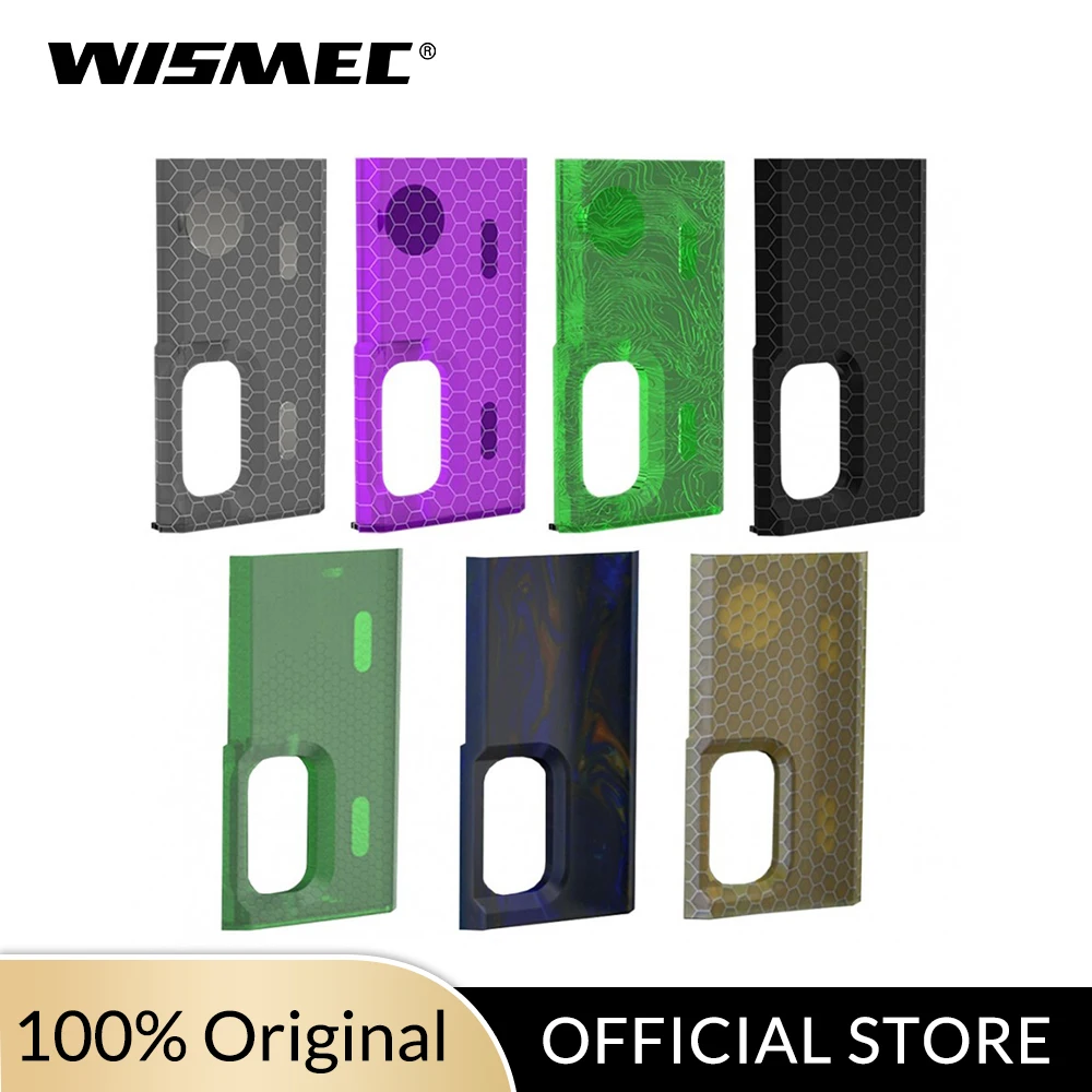 Billig [Offizielle Shop] Original Wismec LUXOTIC BF BOX Seite Abdeckung Für Wismec Luxotic BF Box austauschbare seite abdeckung 7 farben