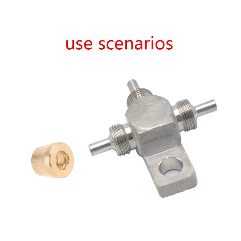 50Pcs/10Pcs/5/1Pc Durable Olive Inserts AN3 Hose End Hose Connector Metal Fitting for Brake System Motorbike Modification Tools hose connector fitting