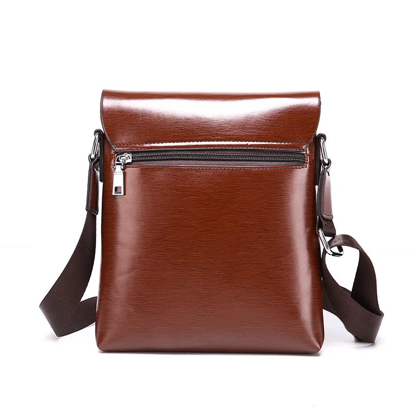 

Fee Dika Polo New Style Fashion Men Genuine Leather Business Casual Men's Bag Shoulder Different Size Bags