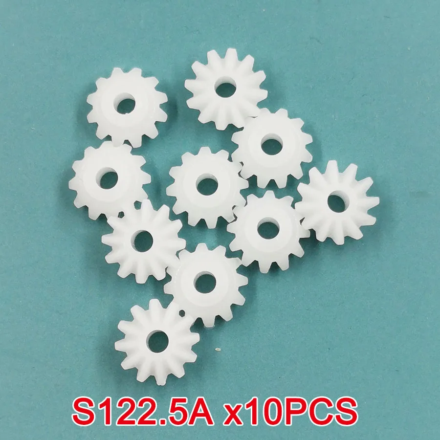 10PCS/LOT S162A S163A S122.5A Bevel Pinion 11.2mm/ 9mm Diameter 16T / 12 Teeth Conical Gear Motor Gear Transmission Gear Electric Bike Gear Cassette Deck Tape Gear Electric Chain Saw Gear