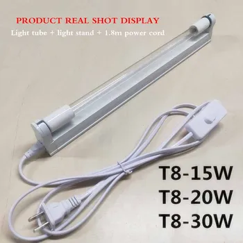 

Practice UV Disinfection Lamp 20W UV sanitizer Lamp Wall-Mounted Medical Germicidal Lamp Ozone Lamp Tube With Bracket