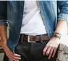 Real leather Men Belt Lengthened 150-170CM Retro Pin Buckle Casual Design Luxury Accessories Jeans Business Gift Belts For Mens ► Photo 2/6