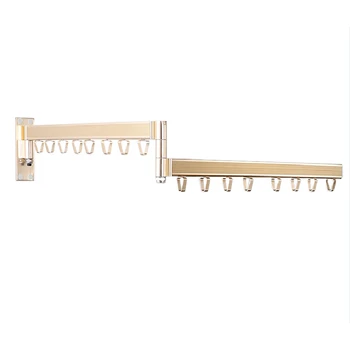 

Foldable Wall-Mounted Drying Rack Indoor Balcony Retractable Drying Rack