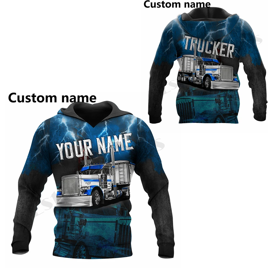 

PLstar Cosmos 3DPrint Newest Truck Custom Name Job Unique Unisex Men/Women Hrajuku Casual Streetwear Hoodies/Zip/Sweatshirt Q-10