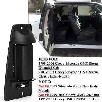

Extended Cab Door Handle Compatible , Exterior Passenger Right Side Rear Door Handle for 1999-2006 Chevy Silverado, GMC Sierra 1