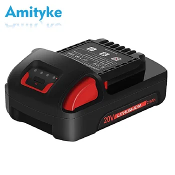 

Amityke 20V 2.5Ah Lithium Battery Compatible with Ingersoll Rand BL2012, IQV20 Series Power Tools Battery