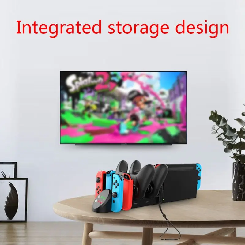 Зарядная док-станция зарядное устройство адаптер для N-Switch Joy-Con/Pro ручка контроллера