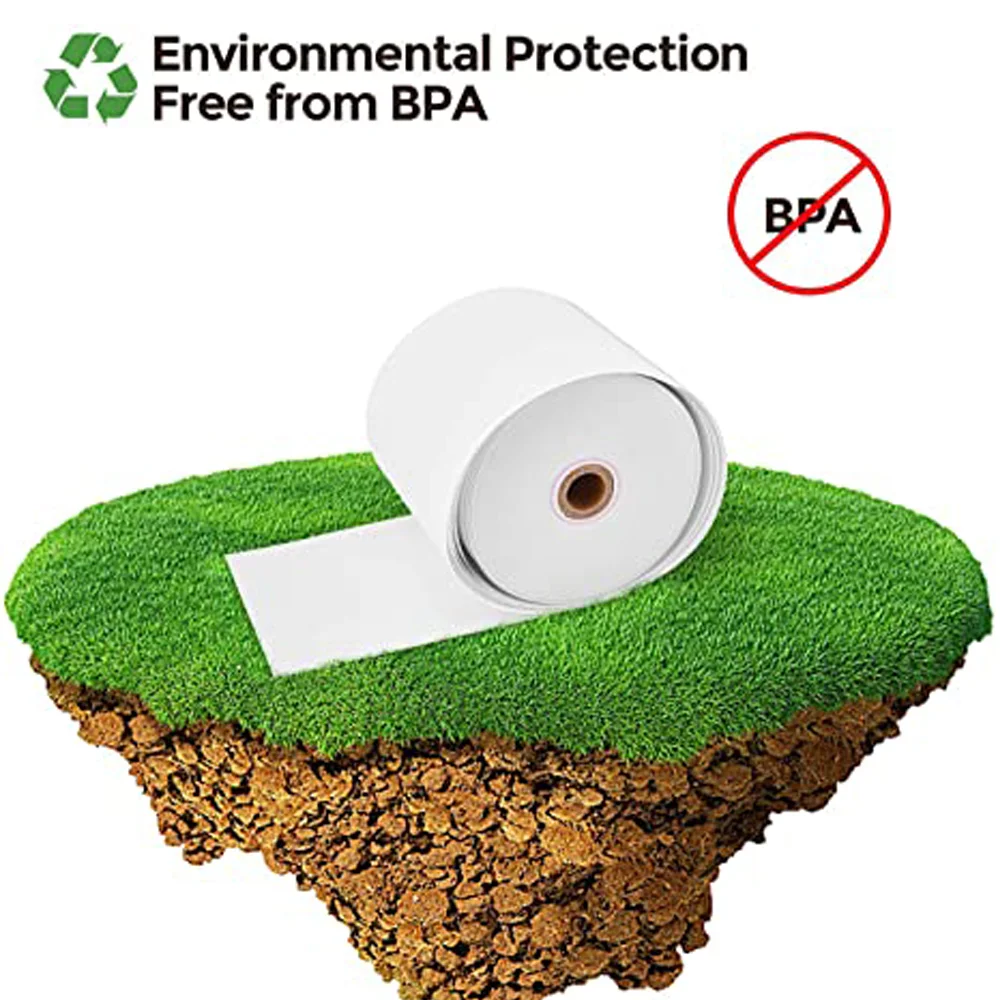 58mm Thermal Paper Roll Prefect Fit With Mini Portable Thermal Printer Compatible With Mobile Phone 20 Paper Roll
