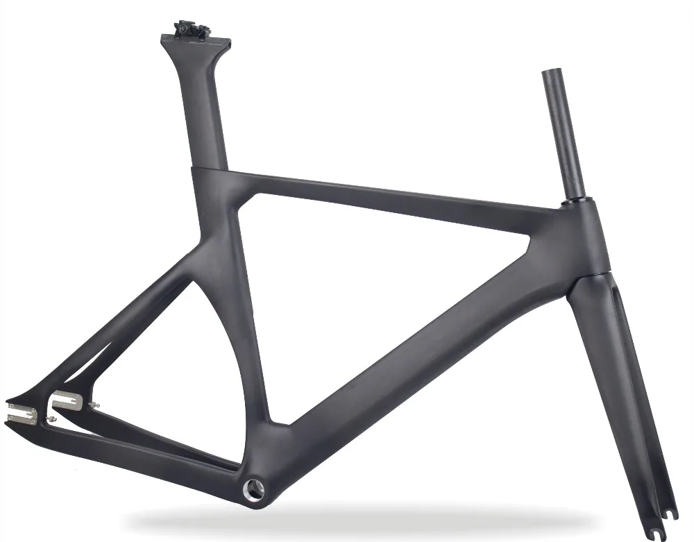Perfect Carbonfan new Aero 700c Carbon Track Bike Frame UD weave Fixed gear Carbon bike frame/fork/seatpost 48/51/54/57cm 2