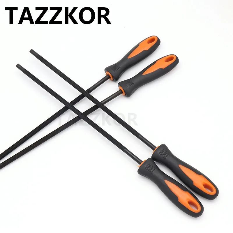 

Round Sharpening Chain Saw Sharpener Woodworking For Electric Small Large TAZZKOR 4mm/4.8mm/5.5mm Bearing Steel File Hand Tool