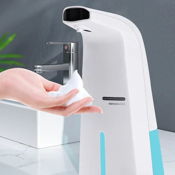 

Liquid Soap Dispenser Automatic Intelligent Sensor Induction Touchless ABS Hand Washing Dispensers for Kitchen Bathroom SDF