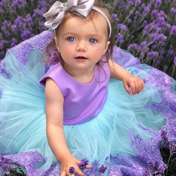 

Newborn Baby Clothing Toddler Princess Halloween Carnival Dresses Girls First Birthday Dress For Kids Girl Party Prom Gown Wear