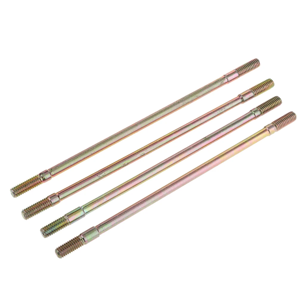 Cylinder Bolt Pin Stud Chinese Moped Scooter Thread Gold M8x187mm M8x195mm