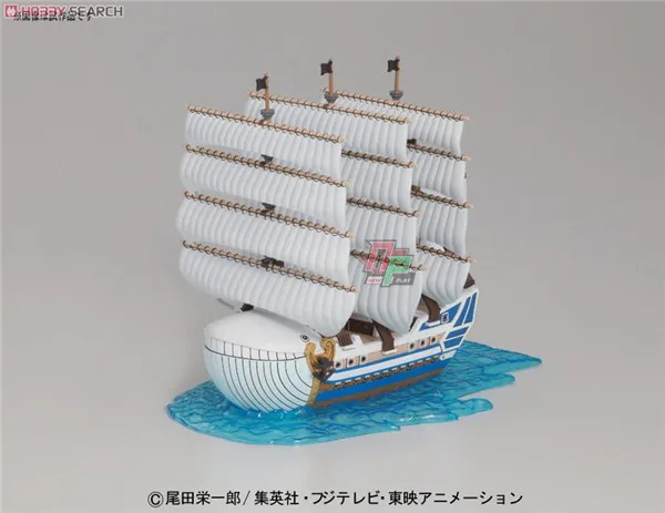 Оригинальный Bandai One Piece Great Ship 05 Whitebeard Mobick в сборе фигурки игрушки модели