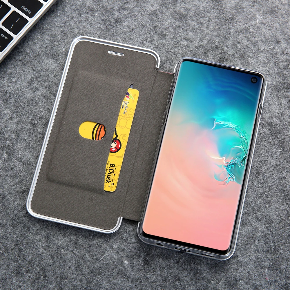 L-FADNUT чехол для samsung Galaxy S10 S10E S9 Plus S7 Edge Note 8 9 роскошный флип-бумажник кожаный бампер чехол для телефона samsung S8