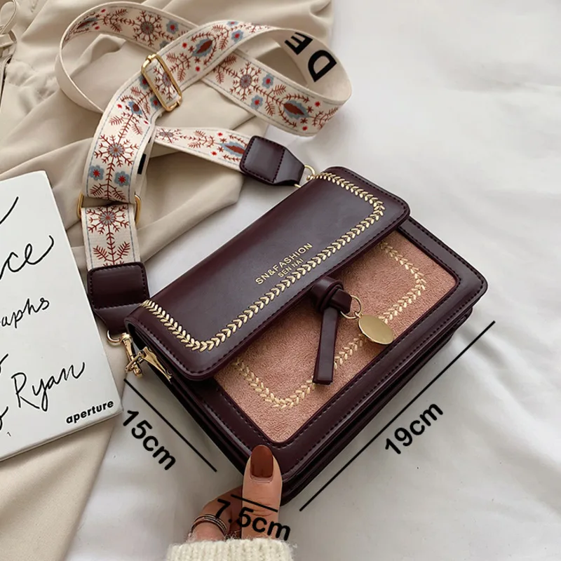Bolsos cruzados para mujer, de marca de lujo, de diseñador, de cuero, bandolera de hombro, bandolera de mano, novedad de 2020