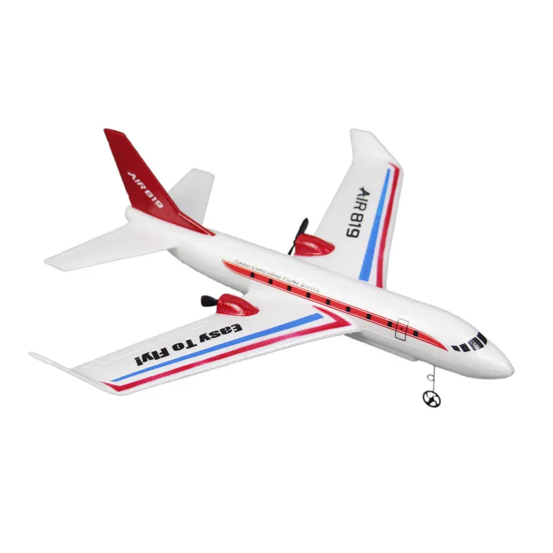 

Two-Channel Fx-819 Civil Aviation Remote Control Electric Airplane Beginner Model Airplane Outdoor Educational Children UAV Toy