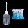 Portable 200ml Disposable Clear Enema Douche Applicator Bottle Anal Vaginal Bulb Douche Enema Irrigator Rectal Syringe Cleaner 5