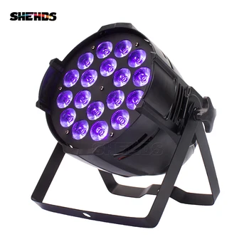 

Fast Delivery HOT LED Par 18x12W RGBW 4IN1 Light Stage Uplighting Chandelier Effect Lights For Disco DJ Party Show