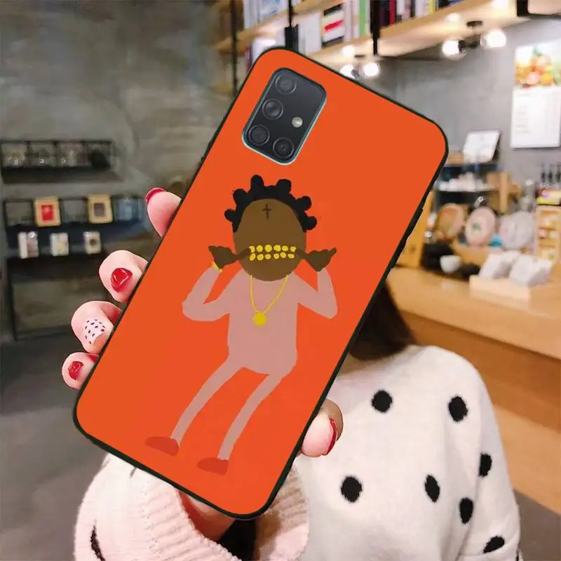 HPCHCJHM Kodak Black Rapper DIY Printing Phone Case cover Shell For Samsung A10 A20 A30 A40 A50 A70 A80 A71 A91 A51 A6 A8 2018
