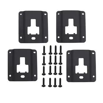 

4PCS Car Fastening Bracket Set Panel Kit Raptor Truck Bed Cargo Tie Down Brackets with Anti-Theft Screws for Ford F150