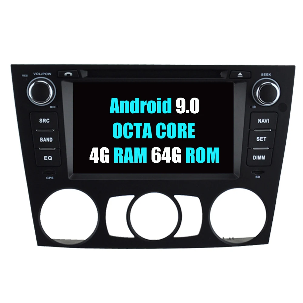 Для BMW E90 E91 E92 E93 318i 320i 320se 320D 325M 320 Android 9,0 автомобильный DVD gps стерео мультимедийная система аудио видео плеер