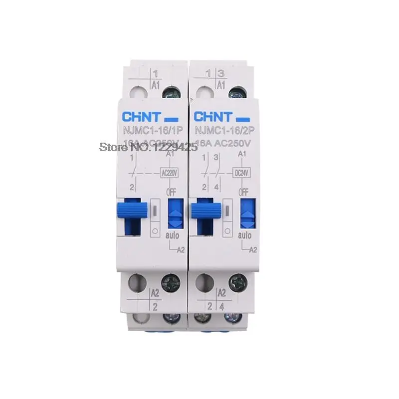 Импульсное реле CHNT NJMC1-16 4P DC24V AC220V 16A 32A | Обустройство дома