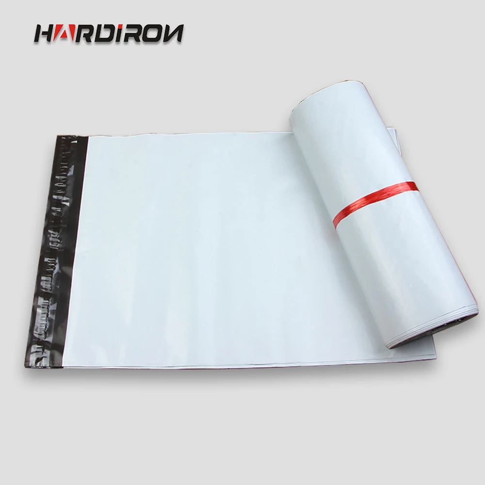 HARDIRON белая Курьерская сумка самоклеющиеся поли почтовые белые полиэтиленовые