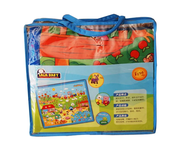 Lalababy Младенцы когнитивный коврик для ползания HAPPY Farm