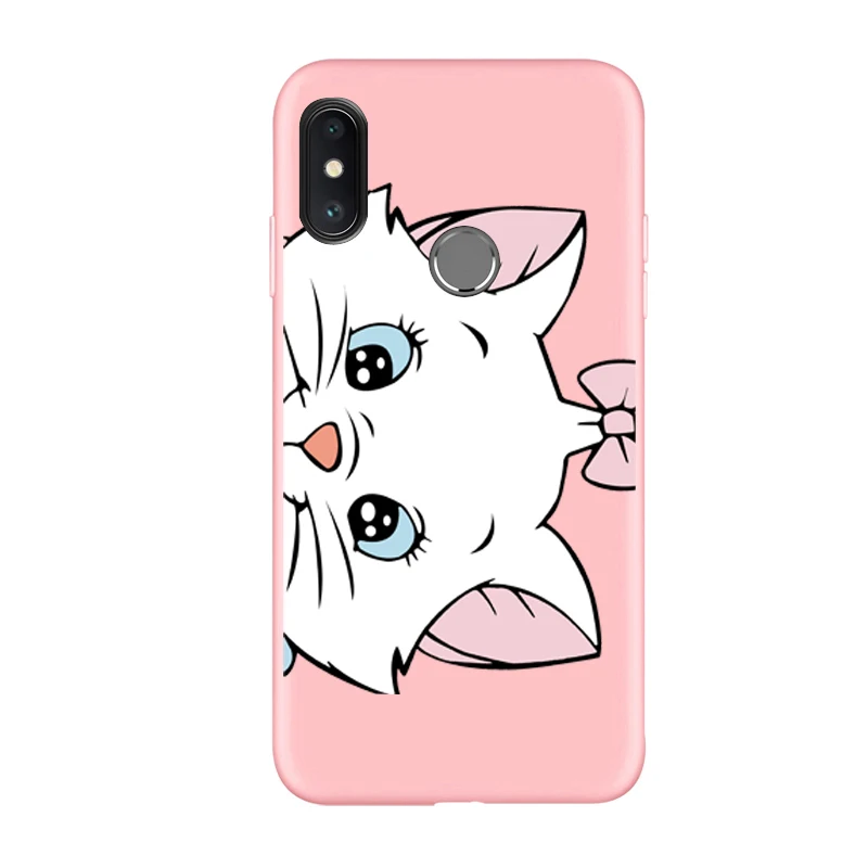 Чехол для телефона с мультяшным котом Marie для iphone 7, 6, 6 S, 5, 5S, 8 Plus, тонкий мягкий чехол из ТПУ для iphone 11 Pro, X, XR, XS, MAX, Coque, Fundas Capa