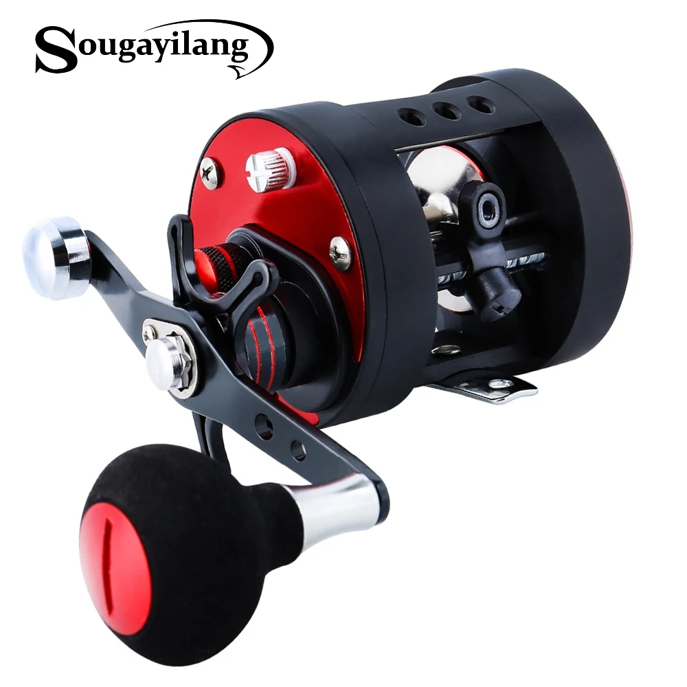 

Sougayilang 10+1BB Trolling Fishing Reel Right/Left Hander Fishing Spinning Reel Saltwater Reels Casting Fishing Max Drag 8kg