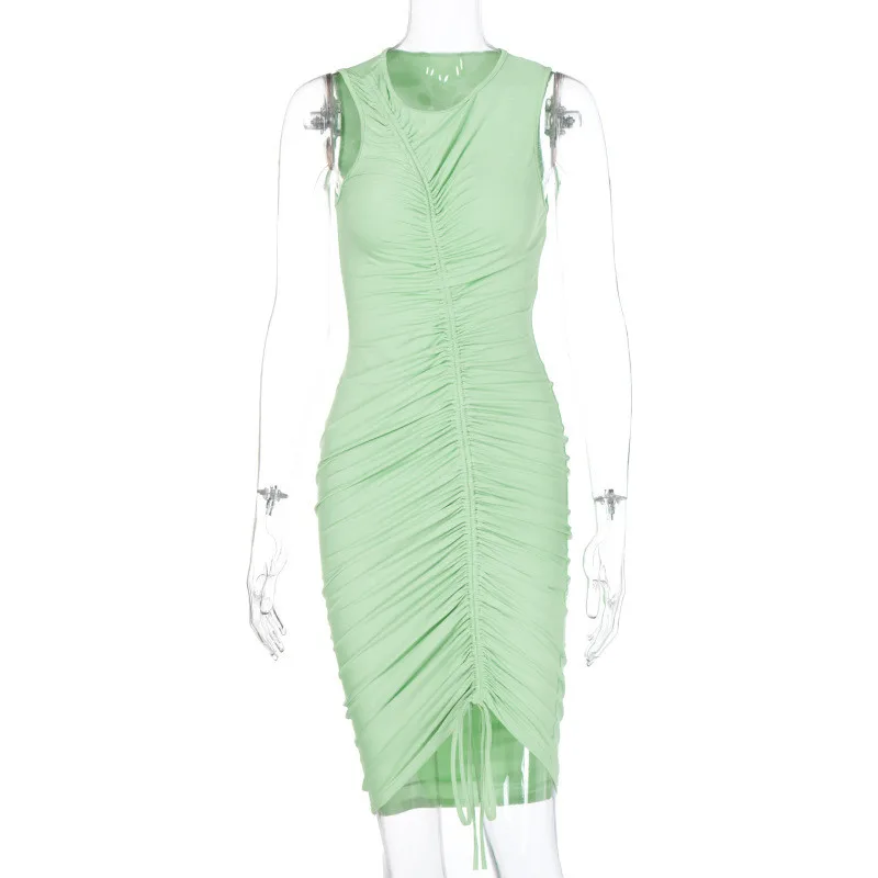 sleeveless mini short dress19