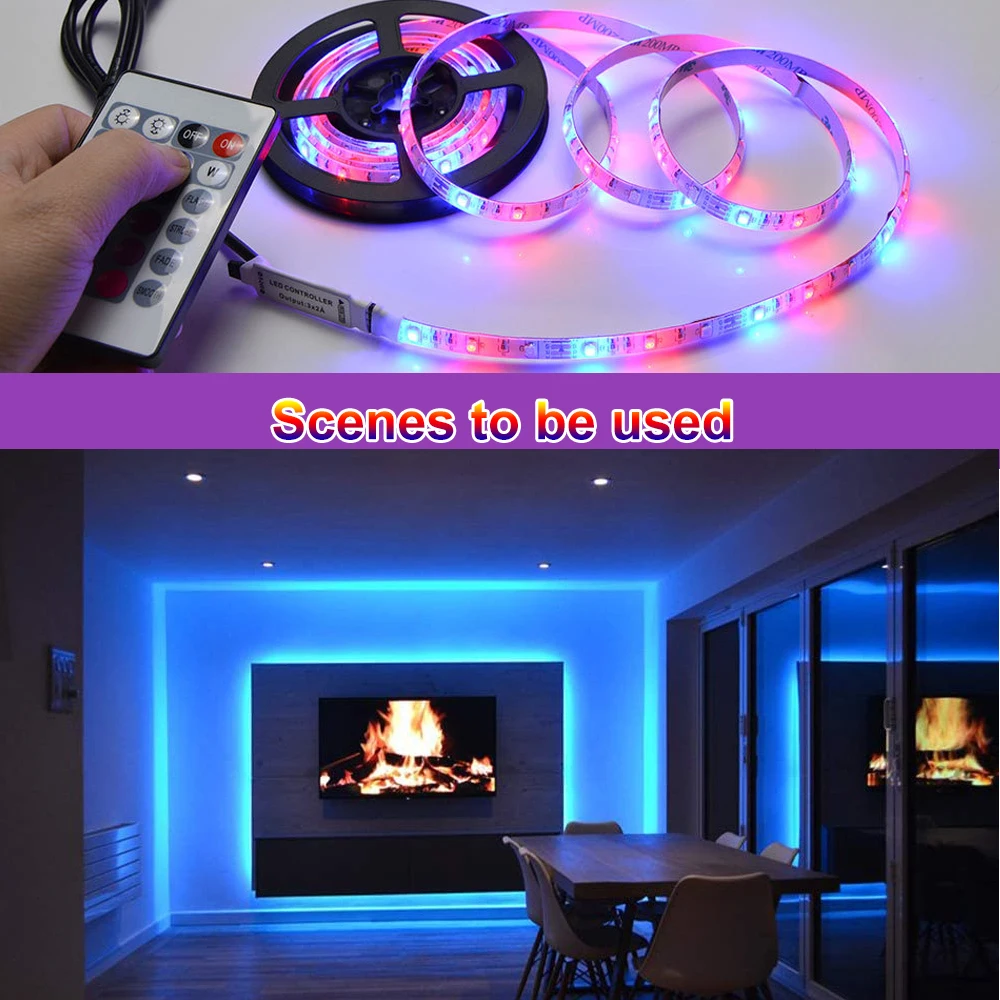 Светодиодные ленты светильник RGB SMD 2835 гибкая лента USB ТВ full color LED