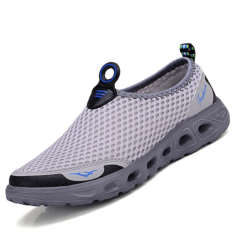 

Wedges Casual Shoes Women Summer Air Mesh Sneakers Big Size 41-48 Hollow EVA Sole Gray Breathable Shoes Factory Outlets