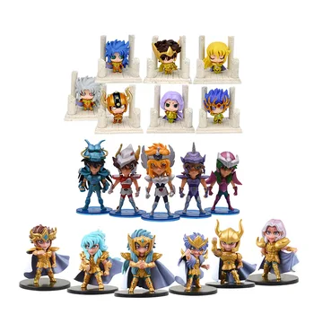 

3 Styles Anime Saint Seiya Gold Saint Knights Of The Zodiac Action Figure PVC Figurine Collectible Model Christmas Gift Toy