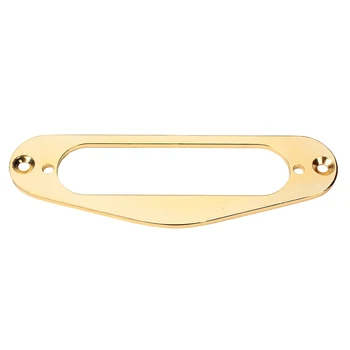 

Guitar Pickup Frame Mounting Ring Single Coil Flat Humbucker Pickup Ring for ST Style Electric Guitars GB407F (Golden)
