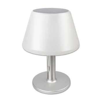 

Outdoor Desktop Bedroom Security Eye Protection Solar Living Room Easy Install Garden Stainless Steel Table Lamp Home 10 LED